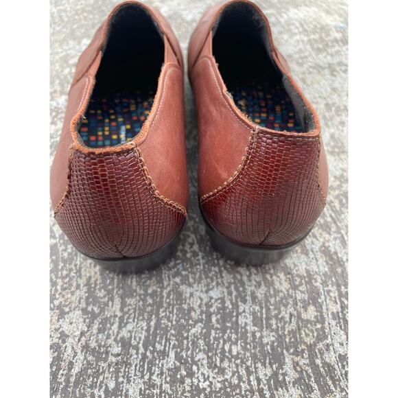 SAS Shoes Nora Slip on Loafer Auburn/Lizard Womens size 9.5 - Picture 4 of 6